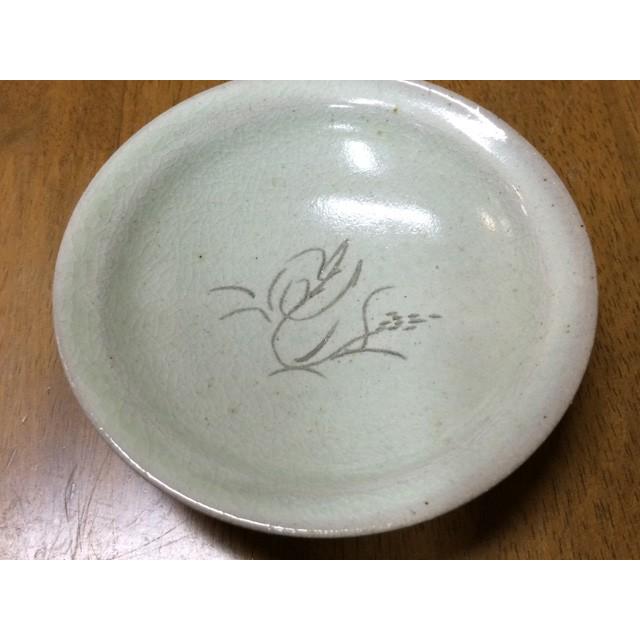 皿揃 掻落草文小皿揃 井上 規 食器-食器、グラス、カトラリー-キッチン、日用品、文具