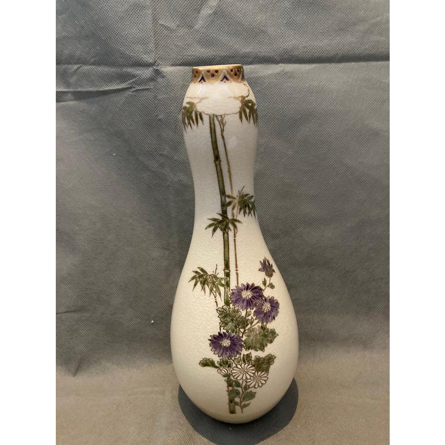 花瓶 花入 薩摩焼 花入 薩摩焼 白薩摩瓢花入 磯御庭焼 : 陶磁やない - 通販 - Yahoo