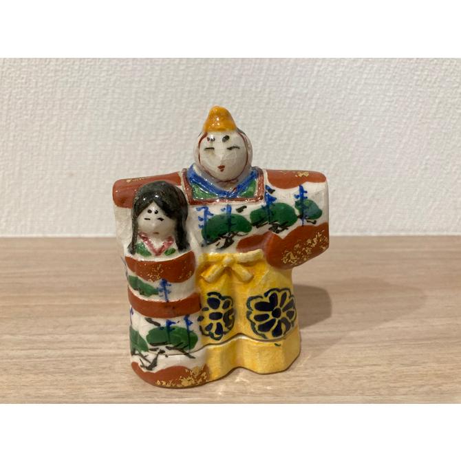 香合 雛 立雛香合 香合 雛人形 陶器 宝泉作 立ち雛 N-kg00533-01.