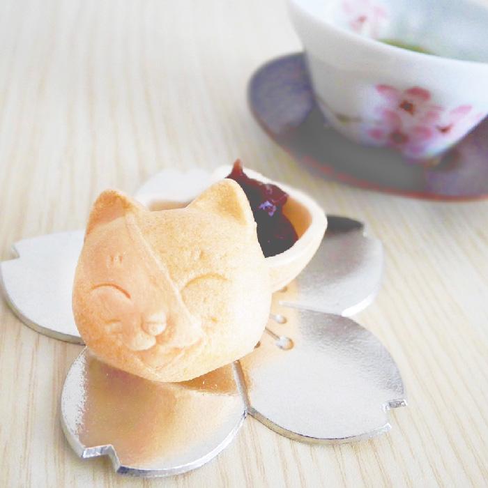 父の日 猫雑貨 送料無料 猫もなかとハンカチセット ネコ 猫 ねこ 谷中