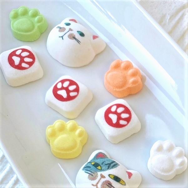 猫 ラムネ らむねこ 猫 谷中堂 プレゼント 徳島の和三盆と吉野葛使用 和菓子 0044 お菓子と猫の谷中堂 通販 Yahoo ショッピング