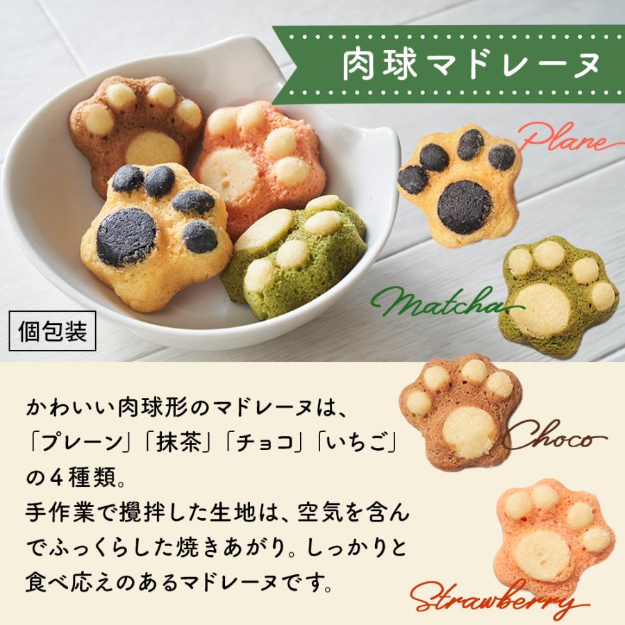 【ヤフショセット販売】yahoo限定 焼き菓子詰め合わせ「ネコスイーツ10個セット＋ミニバッグに入った焼き菓子３個」 マドレーヌ クッキー  ギフト 贈り物 谷中堂 猫 ねこ ネコ 送料無料 | 谷中堂 | 07