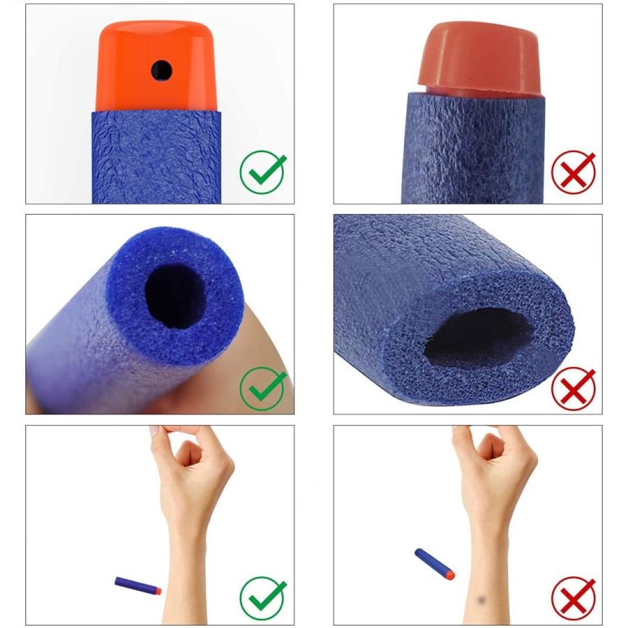 ナーフ弾 60本 互換品 NARF銃 ダーツ スポンジ弾 玉 : 柳瀬商会 - 通販