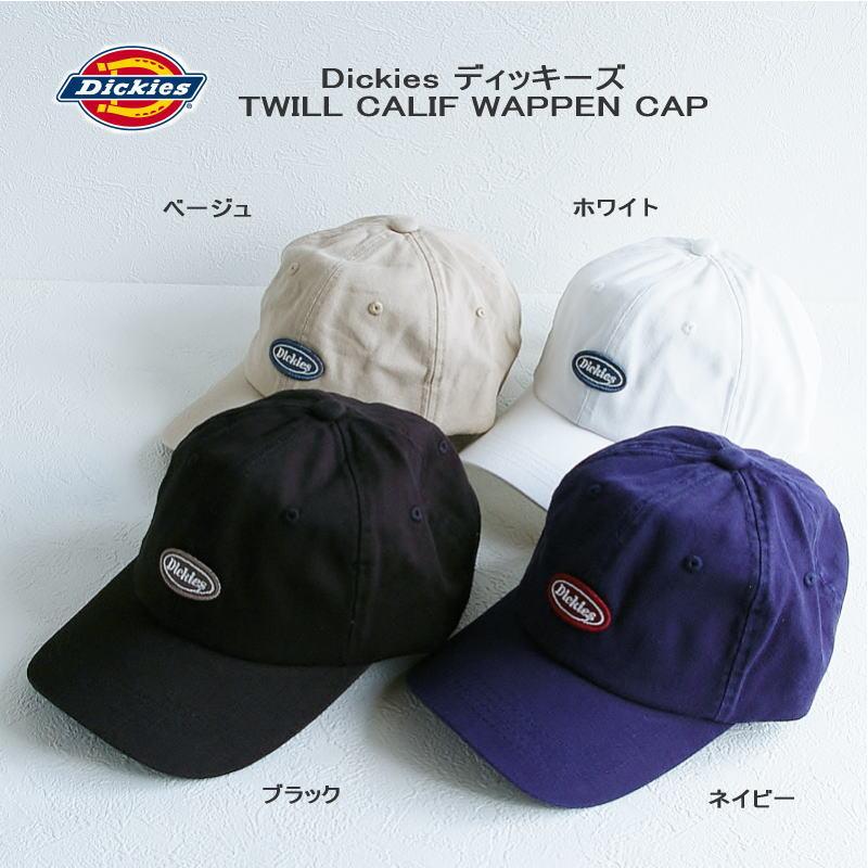 Dickies（ディッキーズ） Sale!! ロゴ ワッペン ツイル キャップ TWILL