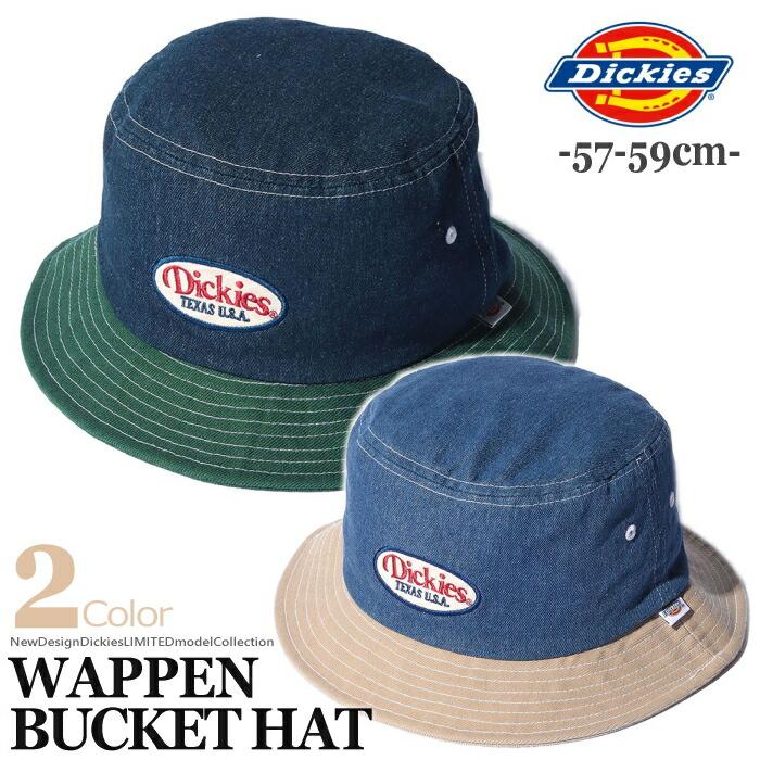 Dickies（ディッキーズ） Sale!! EX WAPPEN BUCKET HAT 帽子 バケット