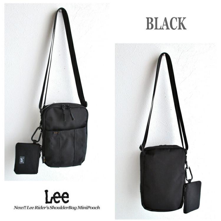 Lee リー CORDURA ショルダーバッグ ミニポーチ付 ミニ ポケット