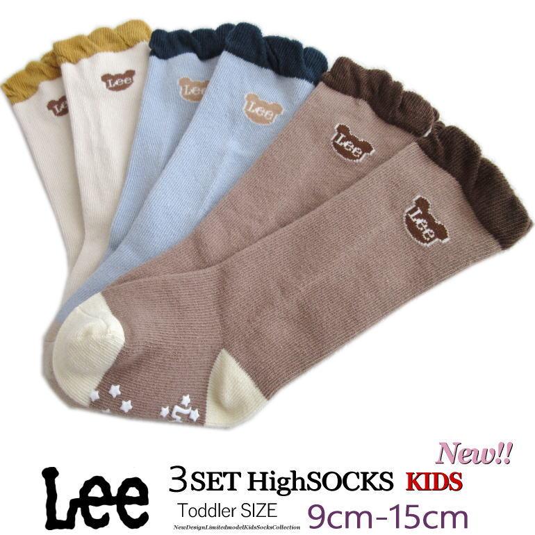 Lee リー キッズ （ 9cm-15cm ） ロゴ くまデザイン トドラー
