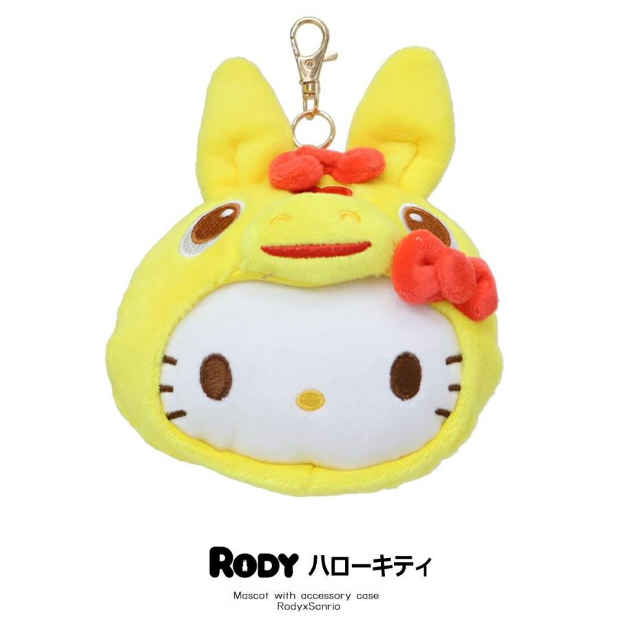 ハローキティ RODY × サンリオ 限定コラボ パスケース フェイス ロディ