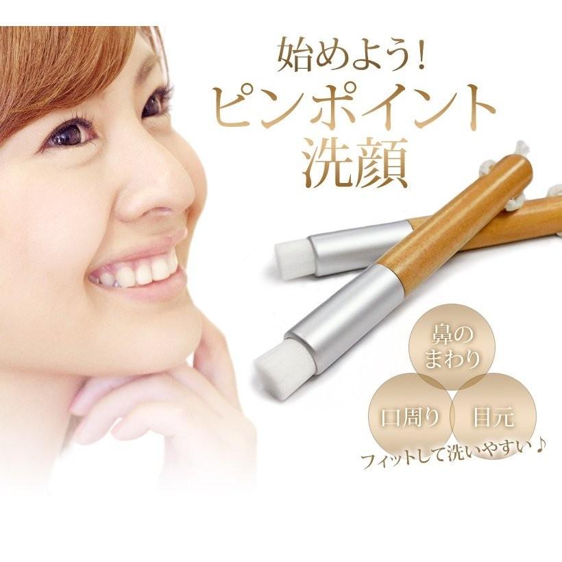 最大85%オフ! 送料無料 洗浄ブラシ 洗顔ブラシ 小鼻洗浄 毛穴汚れ 小鼻専用 すっきり 極細毛 柔軟 ケア 洗顔 ブラシ 角質ケア 改善 洗顔グッズ 間違った洗顔を改善する W極細毛洗顔ブラシ