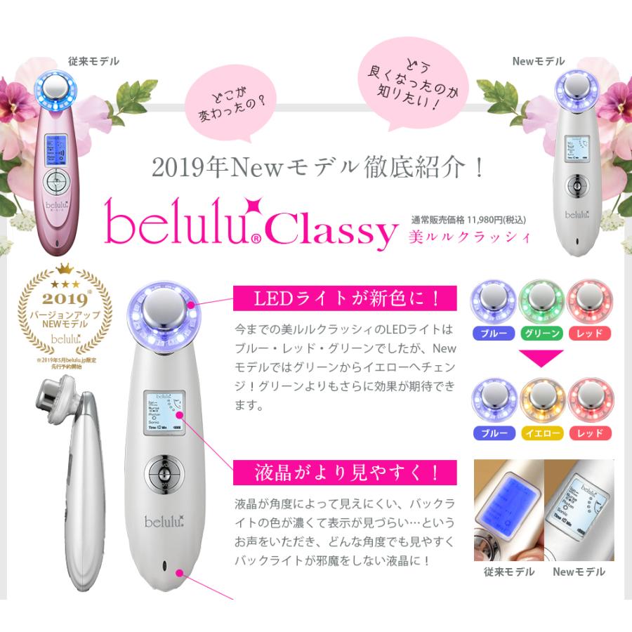 美顔器 美ルル New クラッシィ スキンチェッカー セット 毛穴ケア 黒ずみ イオン導入 保湿 乾燥対策 beluluの画像