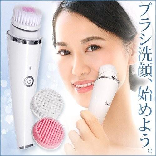 【在庫処分】 洗顔ブラシ 電動 シリコン メンズ 美顔器 美ルル スキンクリア | belulu