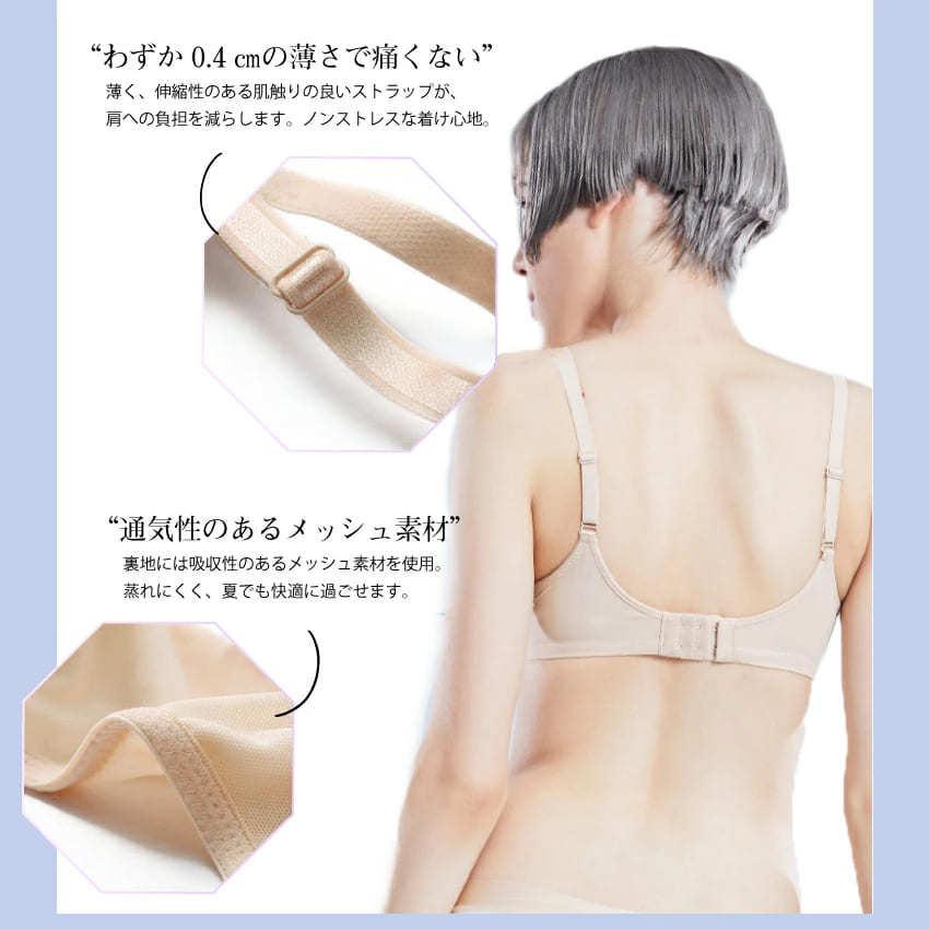 ブラジャー ノンワイヤーブラ ノンワイヤーブラジャー ワイヤレスブラジャー ワイヤー無し 女性 下着 レディース |  | 03