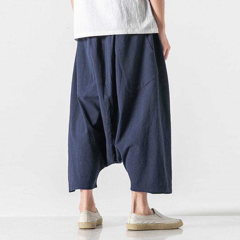 ワイドパンツ メンズ イージーパンツ サルエルパンツ クロップド ワイドパンツ メンズ イージーパンツ サルエルパンツ クロップド