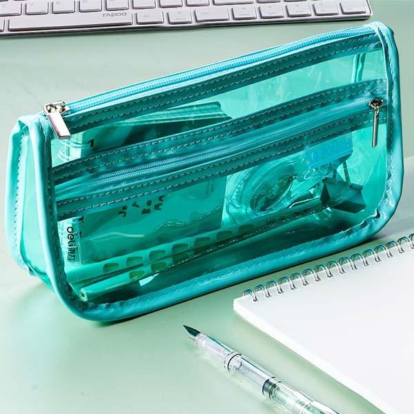 Sale 63 Off ペンケース レディース メンズ キッズ 透明 小物入れ筆箱 ポーチ おしゃれ スリム シンプル 小学生 中学生 高校生 男子 女子 送料無料 Materialworldblog Com