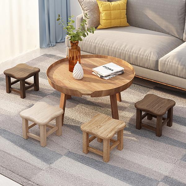 木製 実木 椅子 スツール スモール S/M/L 子供 おしゃれ ミニスツール