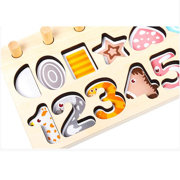 送料無料 積み木 おもちゃ パズル木製 知育玩具 赤ちゃん 0歳 1歳 2歳