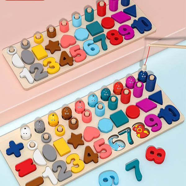 送料無料 積み木 おもちゃ パズル木製 知育玩具 赤ちゃん 0歳 1歳 2歳