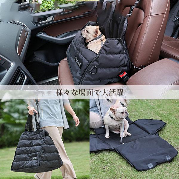 Zu＆Lu　Karen ブラック　小型犬用キャリーバッグ　飛び出し防止　完全密閉 楽天市場】ペット用キャリーバッグ 折りたたみ ショルダー