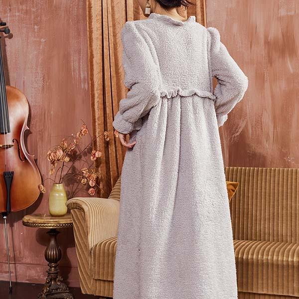 ふわふわ バスローブ 高級 お洒落 パジャマ 厚手 ゆったり ルーム