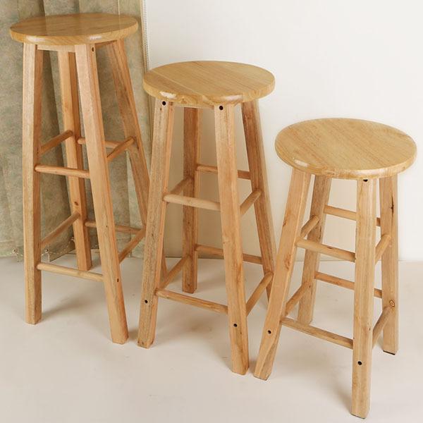 送料無料 ハイスツール 木製 北欧 オーク材 おしゃれ 椅子