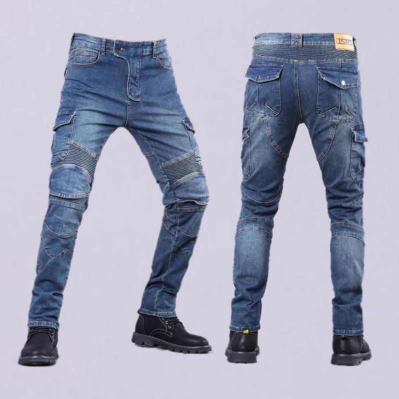 バイクパンツ ライダー パンツ メンズ プロテクター付 ジーンズ