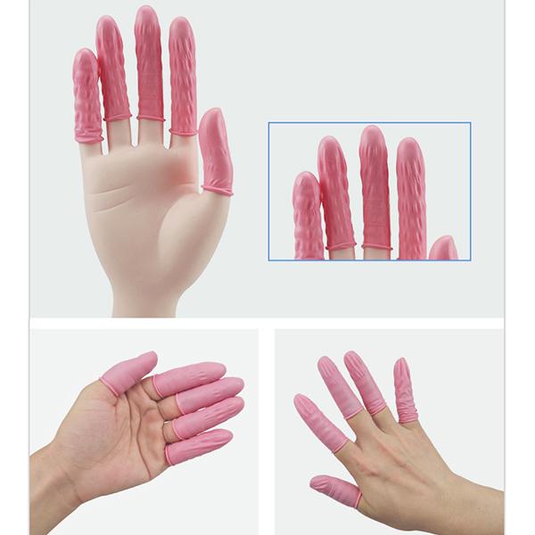 指サック 薄型 使い捨て 便利グッズ パウダーフリー 1000個入 滑り止め