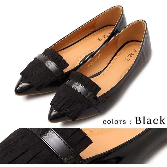 パンプス フラットパンプス バレエシューズ シューズ レディース カジュアル ビジネスカジュアル シンプル かっこいい 人気 ブランド 定番 トレンド セール 4242 バッグ 財布 雑貨のギャラリー 通販 Yahoo ショッピング