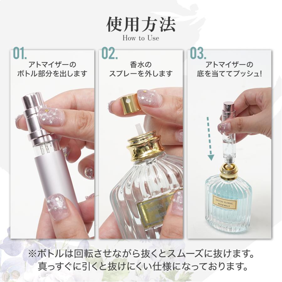 送料無料】アトマイザー 香水 詰め替え 持ち運び 入れ替え レディース