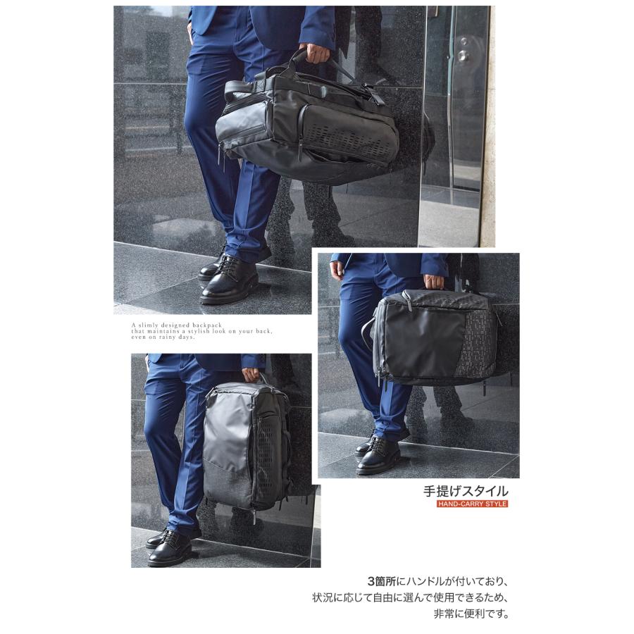 リュック リュックサック ビジネス 30L 大容量 防水 メンズ 薄型 軽量