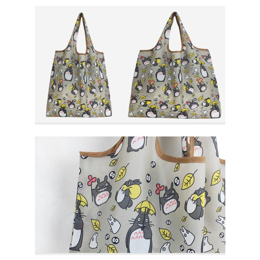 エコバッグ バッグ スヌーピー ねこ 折りたたみ コンパクト 大容量 超軽量 洗える 洗濯可トート レジ袋 買い物袋 コンビニ袋 丈夫 防水 かわいい 猫 トトロ 直送 |  | 17