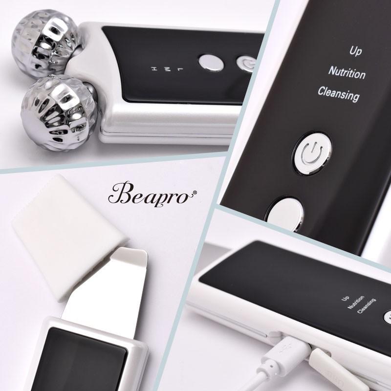 Beapro 美顔器 美容 洗顔ケア 角質ケア 毛穴ケア イオン導入