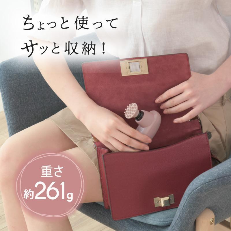 Beapro 美顔器 首 顔 マッサージ器 振動 3段階調整 アタッチメント 3つ