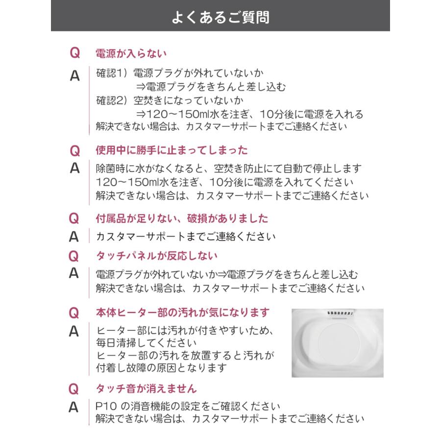 LARUTAN（ラルタン） 哺乳びん除菌乾燥機 哺乳瓶 除菌 スチーム除菌