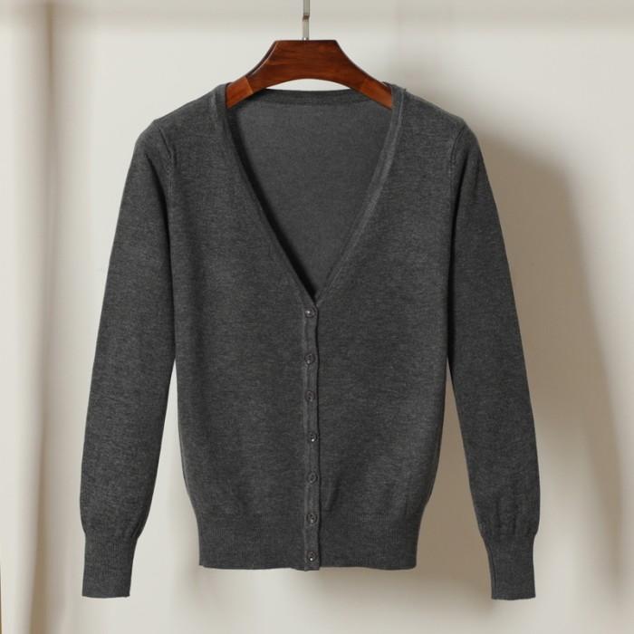 カーディガン レディース ニットカーディガン ニットカーデ 無地 カーディガン 長袖 |  | 05