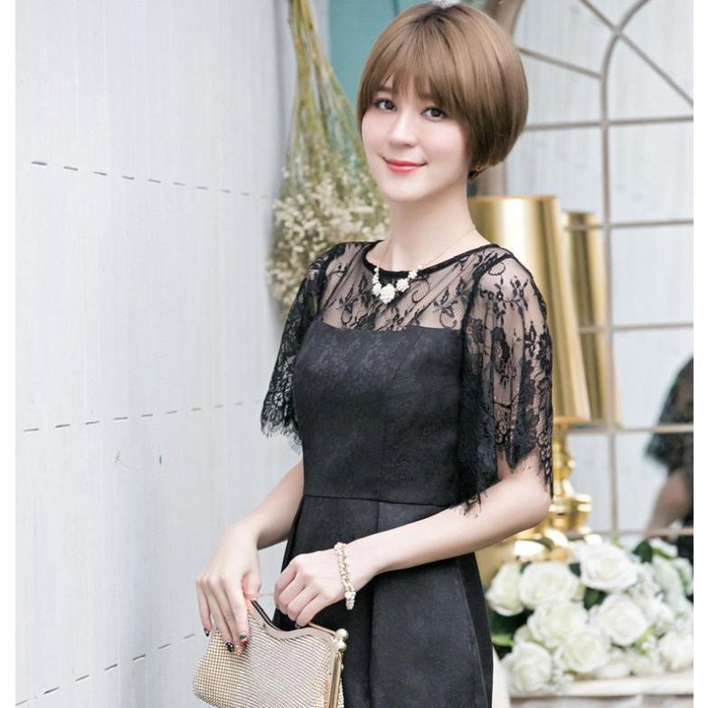 ドレス ワンピース シースルー レース ミニワンピ パーティードレス 半袖 きれいめ 結婚式 レディース   七五三 成人式 卒業式 入学式 |  | 10