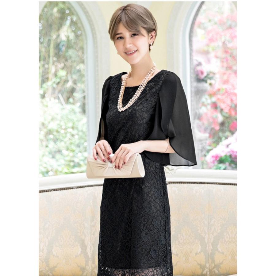 ドレス ワンピース ドルマンスリーブ 総レース パーティードレス レース きれいめ 結婚式 レディース   七五三 成人式 卒業式 入学式 |  | 09