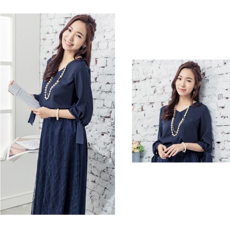 ドレス パーティードレス 上下セット ロングスカート ドレススーツ スカート レース 結婚式 レディース   七五三 成人式 卒業式 入学式 |  | 14