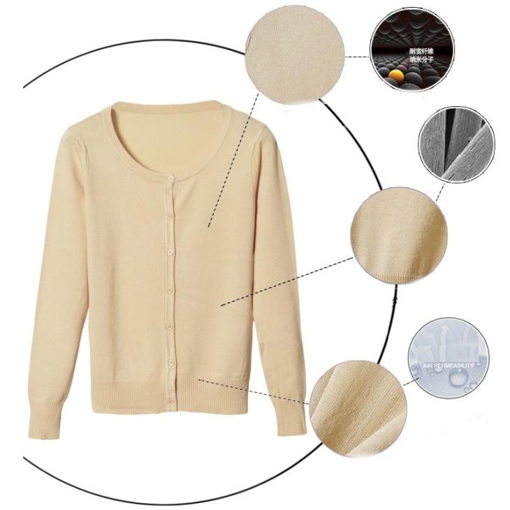カーディガン レディース ニットカーディガン ニットカーデ 無地 カーディガン 長袖 |  | 01