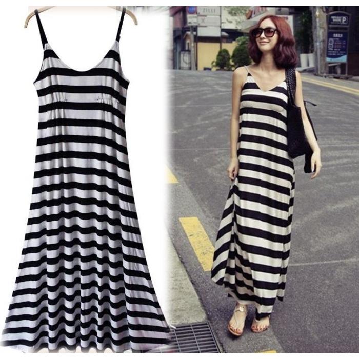 マキシワンピース ノースリーブ リゾート 体型カバー フレアスカート ロング丈  レディース |  | 04