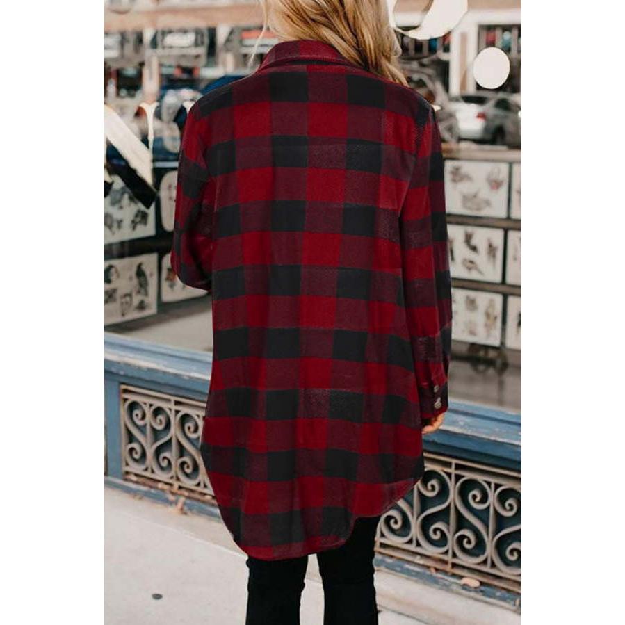 シャツ ブラウス ネルシャツ チェック柄 トップス 長袖 ロングシャツ シャツワンピース 体型カバー tシャツ Tシャツ レディース |  | 07