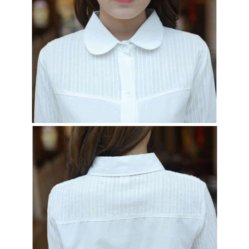 シャツ ブラウス フリル スタンドカラートップス 長袖 ホワイト 白 ビジネス 通勤 OL きれいめ |  | 11