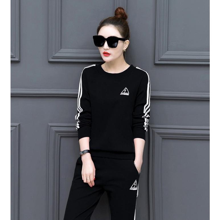 セットアップ 上下セット Tシャツ 部屋着 長袖 カジュアル 2点セット カットソー 長ズボン レディース |  | 01