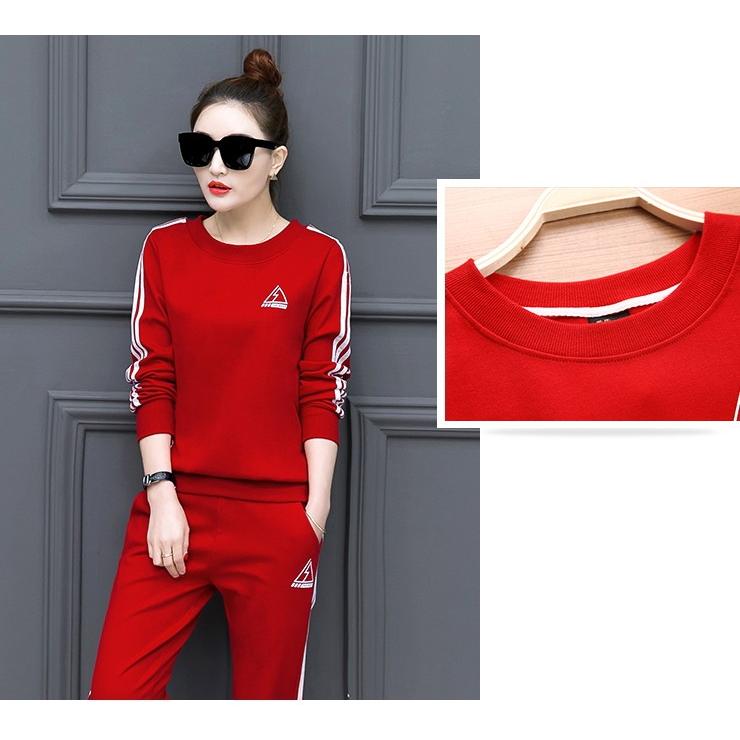 セットアップ 上下セット Tシャツ 部屋着 長袖 カジュアル 2点セット カットソー 長ズボン レディース |  | 15