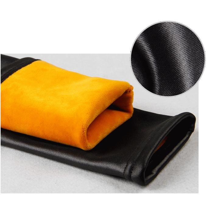 レギンス レディース 裏起毛 厚手 PUレザー フェイクレザー  レギパン スキニー  防寒 黒 |  | 03