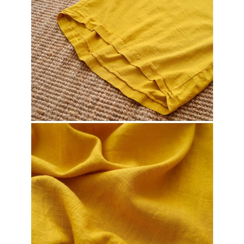 Tシャツ レディース リネン調 トップス 半袖 無地 シャツ フリル袖 クルーネック カットソー オーバーサイズ |  | 17