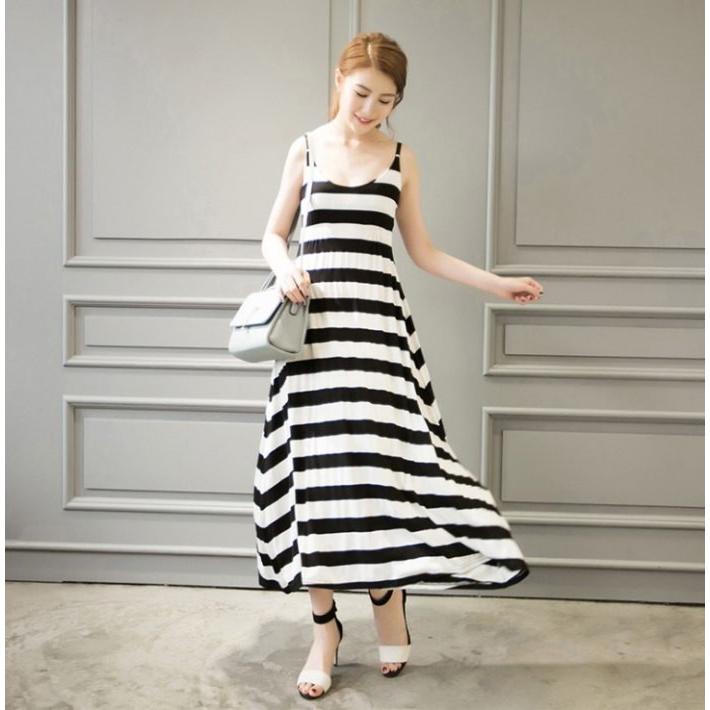 ワンピース ボーダー柄 リゾートワンピ 夏ワンピ マキシワンピ リゾート ノースリーブ マキシワンピース |  | 04
