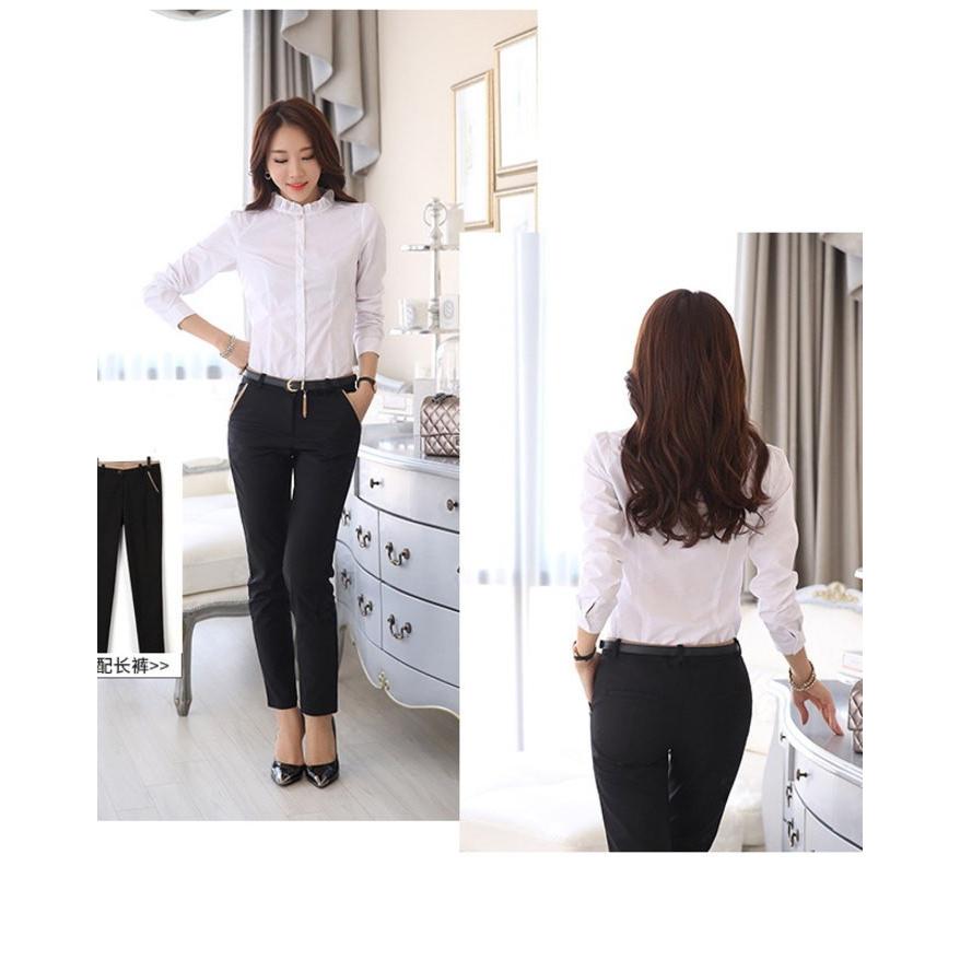 tシャツ Tシャツ シャツ ブラウス レディース 裏起毛 厚手 インナー 長袖 スタンドカラー 防寒 大きいサイズ |  | 05