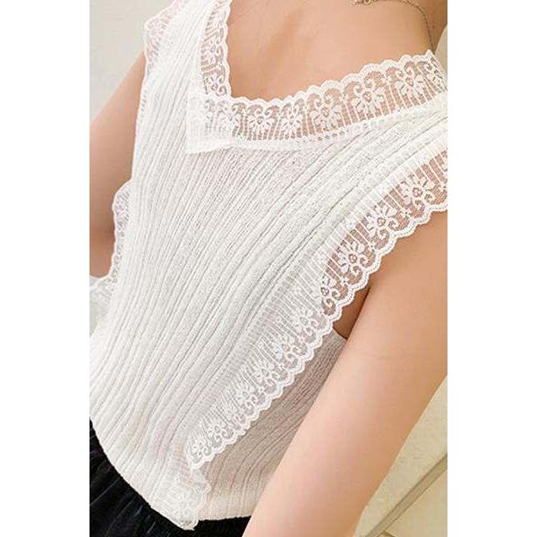 タンクトップ レディース 総レース 花柄レース  インナー キャミソール インナー |  | 05