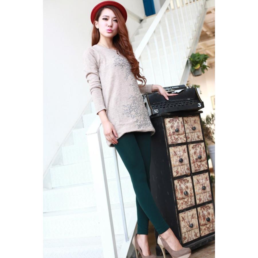 裏起毛 厚手 タイツ 九分丈レギンス レギンス トレンカ スキニーパンツ レディース 美脚 レギパン 防寒 |  | 04