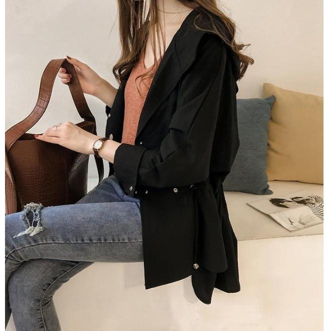 ジャケット レディース ライトアウター ミディアム丈 長袖 無地 フード付き 薄手 パーカー アウター 卒業式 服 母卒業式 服 母 |  | 01